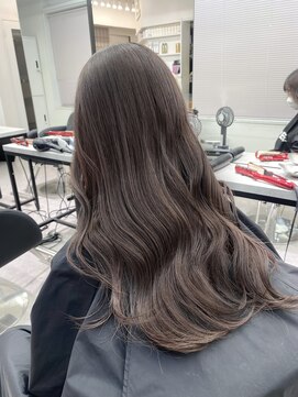 ペレ 渋谷(PELE) くびれヘア/アプリコットオレンジ/夏のヘアアレンジ/渋谷