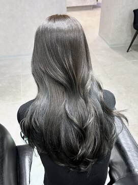 エースヘアー(A.hair) オリーブグレージュ/レイヤーカット/髪質改善トリートメント