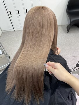 ペレ 渋谷(PELE) ミディアムヘア/デザインカラー/フェイスフレーミング/渋谷