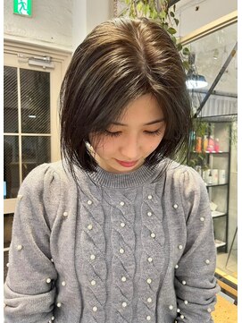 ロマリア(Lomalia) Lomalia表参道ナチュラルグレージュケアカラー