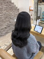 ヘア カンパニー トワ 千葉店(TOWA)&nbsp;千葉/千葉駅/ダブルカラー/オリーブグレー/黒髪/ヘッドスパ