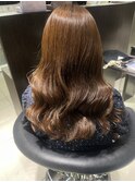 ツヤのあるロングヘア