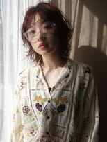 ユノ(juno)&nbsp;ナチュラルウルフパーマ／ミディアムレイヤー