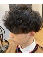 メンズサロン エクシア ブラト(brat) 人気のスパイラルパーマですとても似合っていました。