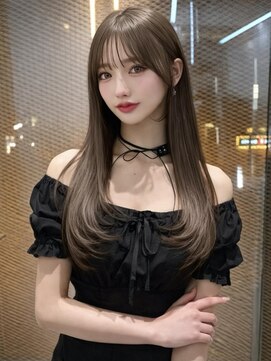 ラビス 池袋(Lovis) 《鳥越》黒髪/オリーブグレー/小顔ヘア/ココアベージュ