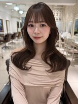 フォルテ 表参道店(FORTE)&nbsp;チョコブラウン/レイヤーカット/くびれ巻き/韓国ヘア/表参道