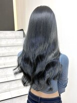 ロニカ 銀座(LOuNICA)&nbsp;ダークアッシュ/地毛風カラー/韓国風ウェーブ/暗髪 #銀座#東銀座