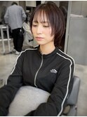 【Euphoria erina】カシスブラウン×ショートウルフ