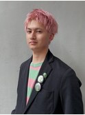 大阪梅田 アクティブショート×ペールピンク