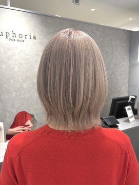 ユーフォリア 新宿店(Euphoria) 大人可愛い小顔ネオウルフ外ハネイメチェン 20代30代40代