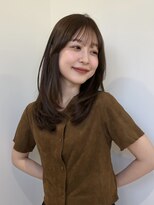 ノイ 銀座(noi)&nbsp;顔周りレイヤーカットべージュカラーくびれレイヤーカット