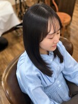 ワン エイティー ディグリース 恵比寿(180°One Eighty Degrees.)&nbsp;毛先も前髪もピンピンしない！ナチュラル縮毛矯正◎