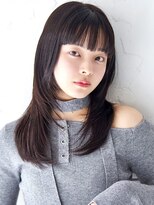 La fith hair uim. 倉敷白楽町店【ラフィス ヘアー ウィム】【8月1日OPEN(予定)】 【La fith】前髪縮毛矯正×顔回りレイヤーカット×暗髪カラー