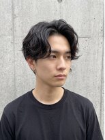 ブルーム コスタ(Blume COSTA) センターパート×ニュアンスパーマ