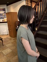 ハレケルーピディア(HAREKE loopidia)&nbsp;細めハイライト×くびれショートボブ
