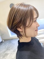 プレフェレプレフェ(prefere prefe)&nbsp;くびれショート×赤み消しカラー