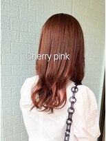 サロン(SALON)&nbsp;ブリーチ無しのチェリーピンクカラー　～Akari～