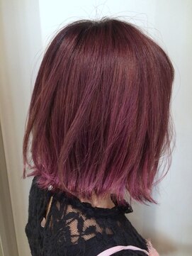 ゼンコー アオヤマ(ZENKO Aoyama) MIXカラー×マゼンタピンク[表参道/青山/表参道駅]