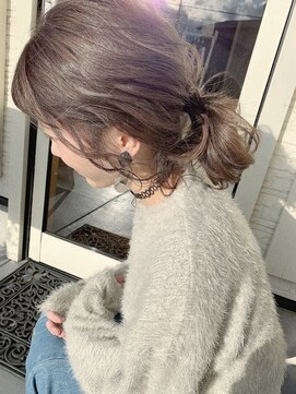 ヘアー アトリエ アンジー(Hair Atelier Angee) ミルクティーグレージュ