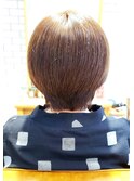 ナチュラル　ショートヘア