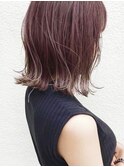 切りっぱなしボブ ＊ ピンクラベンダー【neolivecapu町田店】