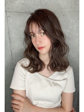 クーエフー(coo et fuu) 10代20代30代40代 セミロングのふわふわウェーブ2 藤沢