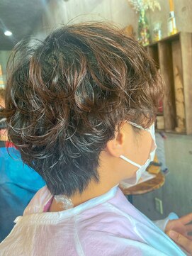 プラメーラ(PRAMEERA) 30代40代50代大人可愛いくせ毛パーマ風ショート