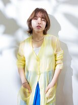 イーストハムヘッドショップ(EAST HAM head shop) くびれミディアム×透明感カラー