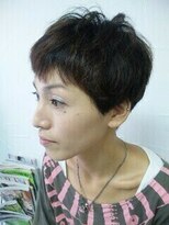 くせ毛ショート