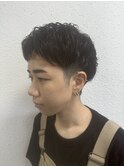 くせ毛風ベリーショート