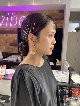 バイブス バイ ケンジ(vibes by KENJE) 結婚式　ヘアアレンジ　ヘアセット
