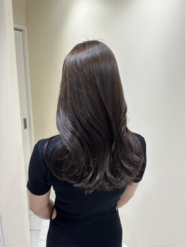 シェノン サントル(CHAINON CENTRE) 前髪/マチルダボブ/ピンクベージュ/インナーグレージュ