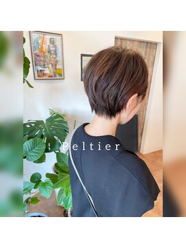ペルティア(Peltier) Peltierショート21ショート/ボブ/丸みショート/大人ボブ/
