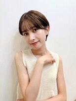 トルネード(TORNADO) 大人ショート前髪ありマッシュショート丸顔面長エラ張り K1124
