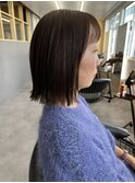 愛され顎ラインボブアンニュイ色気色っぽボブウェーブボブ