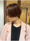 ハンサムショート/耳掛けショート