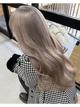 ラキングキョウト(LA KING KYOTO) 10代20代30代40代韓国風ハイトーンミルクティーベージュ