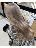 10代20代30代40代韓国風ハイトーンミルクティーベージュ