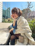 ふんわり大人レイヤーショート