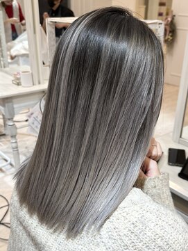 マイラグーン(MY LAGOON) ダブルカラー/バレイヤージュ/白髪ぼかし/韓国風ヘア/髪質改善