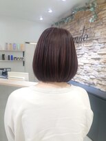 ケンジサナンド(KENJE Sanando)&nbsp;ボブ×ピンクブラウン