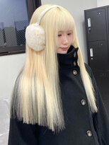 ベレーザシェルト(Beleza scelto)&nbsp;7154韓国ブロンドハイライトグラデーション艶髪ハイトーンカラー