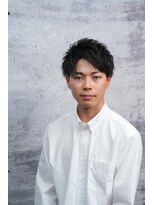 ロバーツ 国立(ROBERTS)&nbsp;爽やかツーブロックアップバングサ<理容室><国立/国立駅/メンズ>