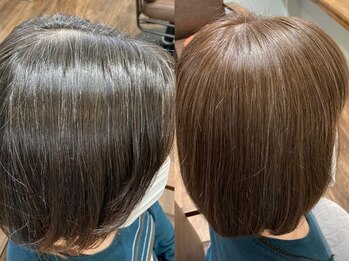 美容室エルカミノの写真/憂鬱な白髪染めをもっと楽しく！白髪染めを「隠す」髪色から「魅せる」髪色へ♪
