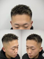 ヒロギンザ 大阪本店(HIRO GINZA)&nbsp;フェザーアップ×スキンフェード