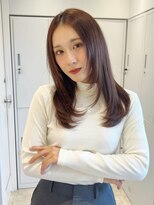 ロンドイディールバンダイ 新潟万代(Lond ideal) レイヤーカットウェットヘア×髪質改善縮毛矯正×新潟万代