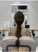 結婚式ヘアアレンジ