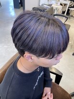 シリー(SILLY)&nbsp;ブリーチ無しパープル！