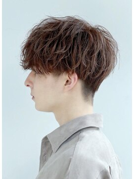 リップスヘアー 梅田(LIPPS hair) 【パーマ】爽やか波巻きマッシュ