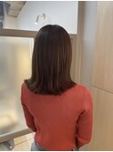 【西村】20代30代大人ボブベージュ